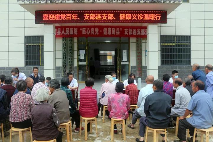 喜迎建党一百年 健康义诊温暖行(图1)